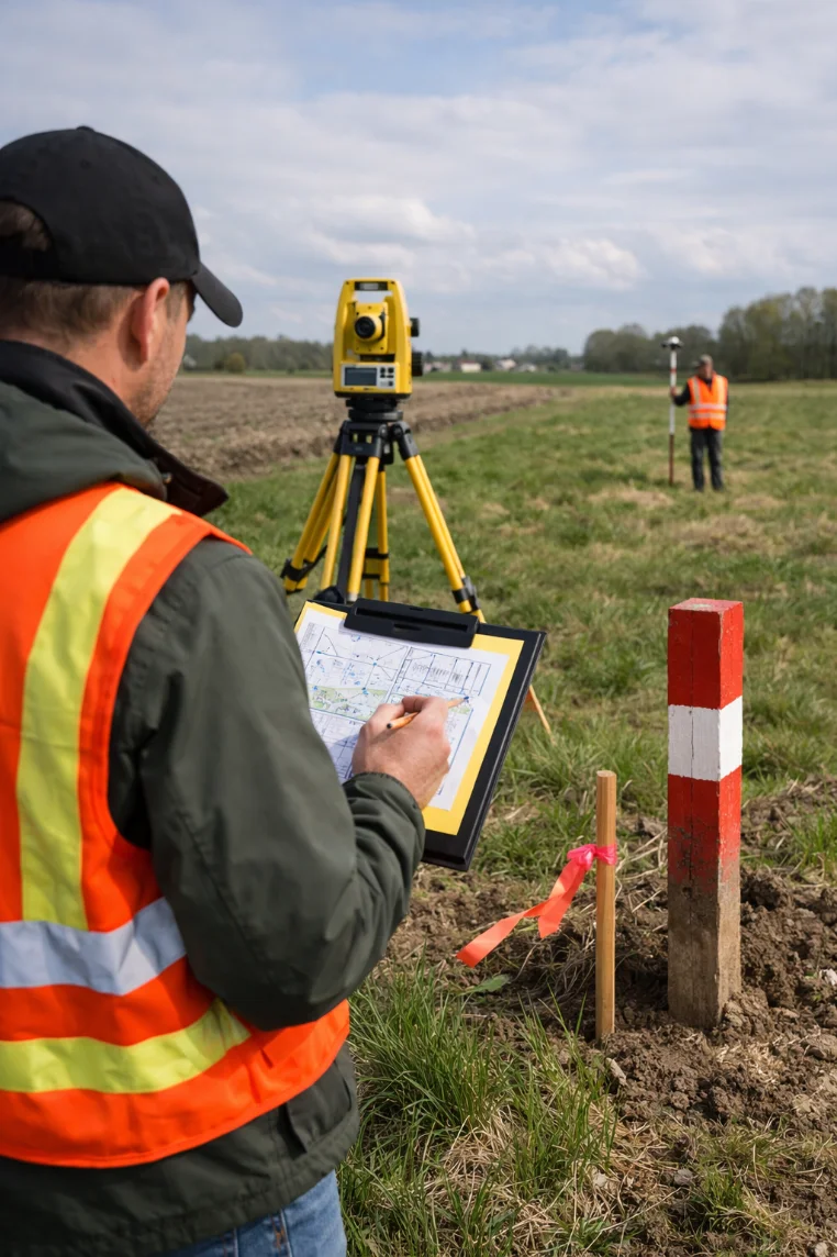 Nauwkeurige opmetingen en plaatsbeschrijvingen